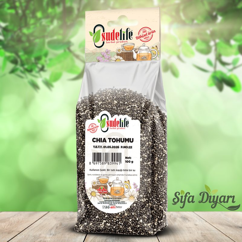 chia tohumu 100 gr şifa diyarı