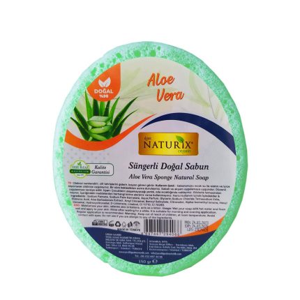 Aloe Vera Doğal Süngerli Sabun Şifa Diyarı