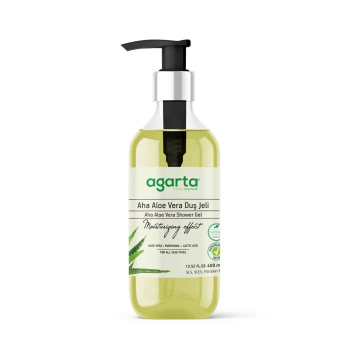 Agarta Doğal Aha Aloe Vera Duş Jeli 400 ML Şifa Diyarı