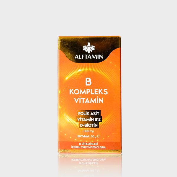 Aftamin B Vitamin Kompleksi 1100 Mg 60 Tablet | Şifa Diyarı